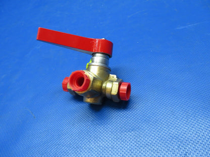 Piper Imperial 3-Way Fuel Valve P/N 491-947 REBUILT (0624-1797)