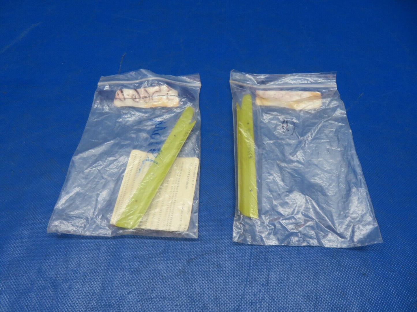 Piper PA-28 Stabilator Stiffeners P/N 63566-02 LOT OF 2 NOS (1124-116)