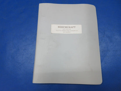 Beech A23-19 & 19A Pilot's Operating Handbook P/N 169-590002-7 (0924-1461)