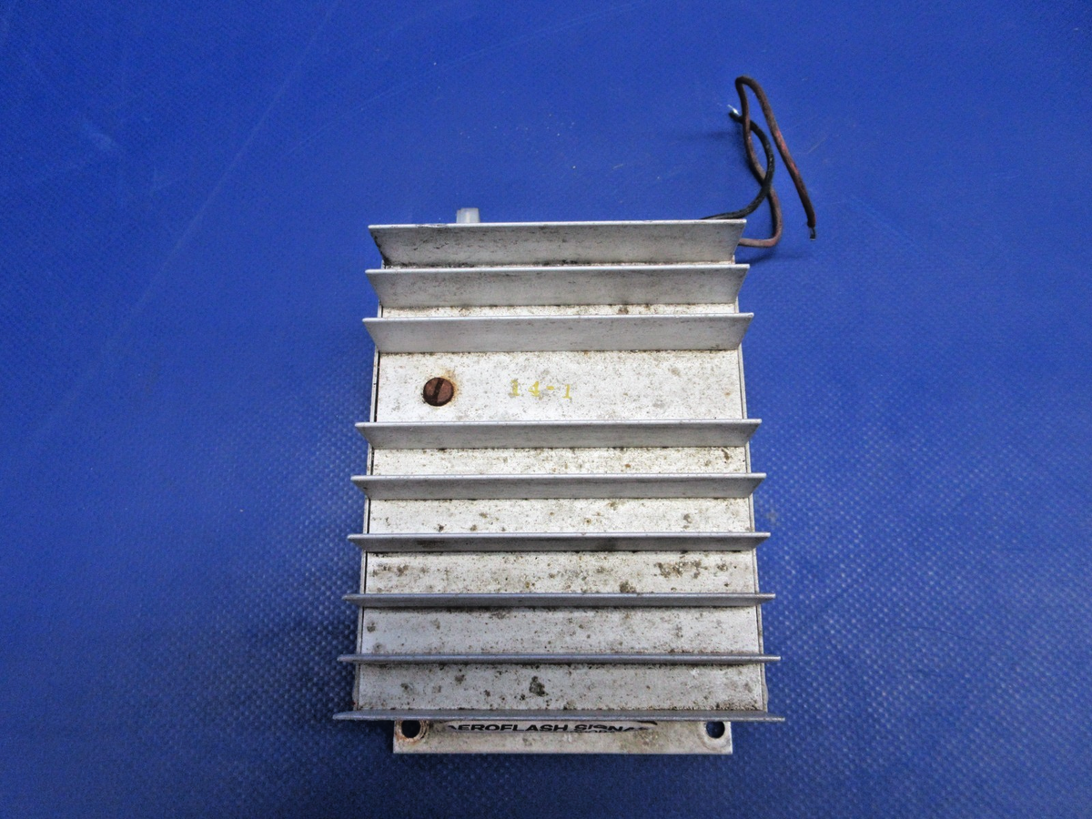 Rockwell Aeroflash Signal Power Supply 14V P/N 152-0008 TESTED (0926-703)1