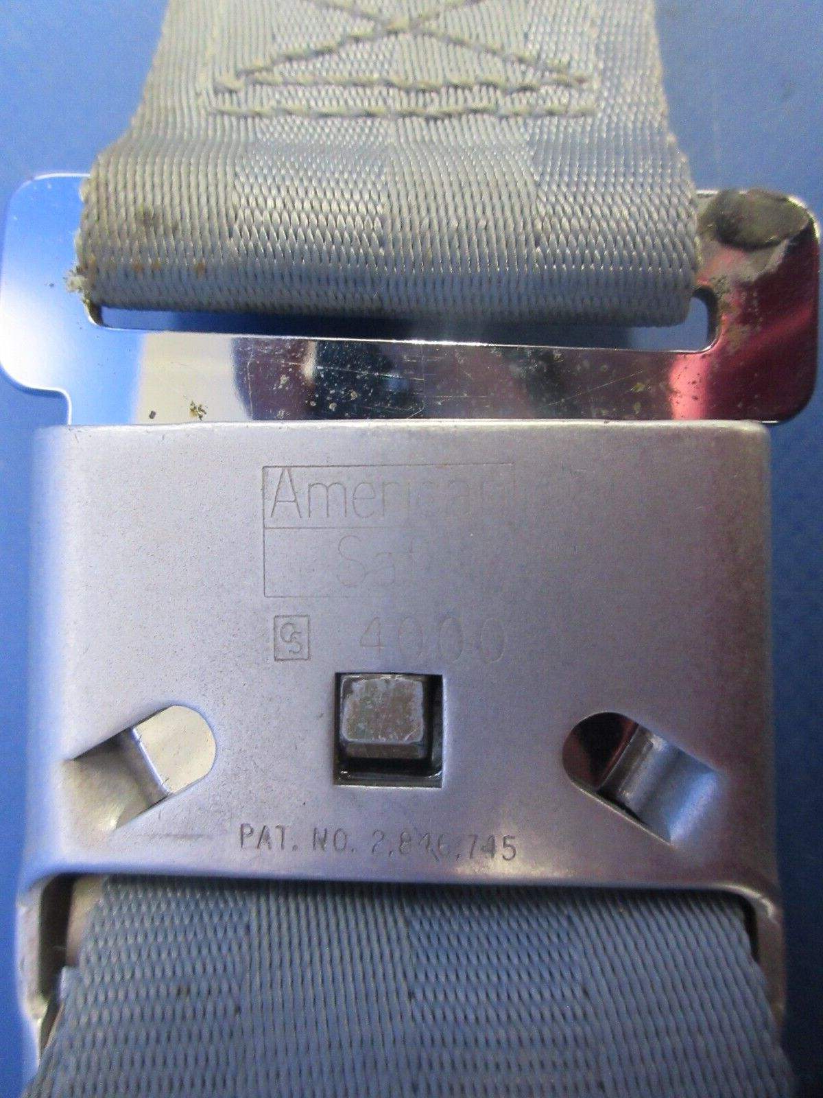 Mooney M20 / M20C American Safety Right Hand Rear Seatbelt P/N 4000 (1024-830)
