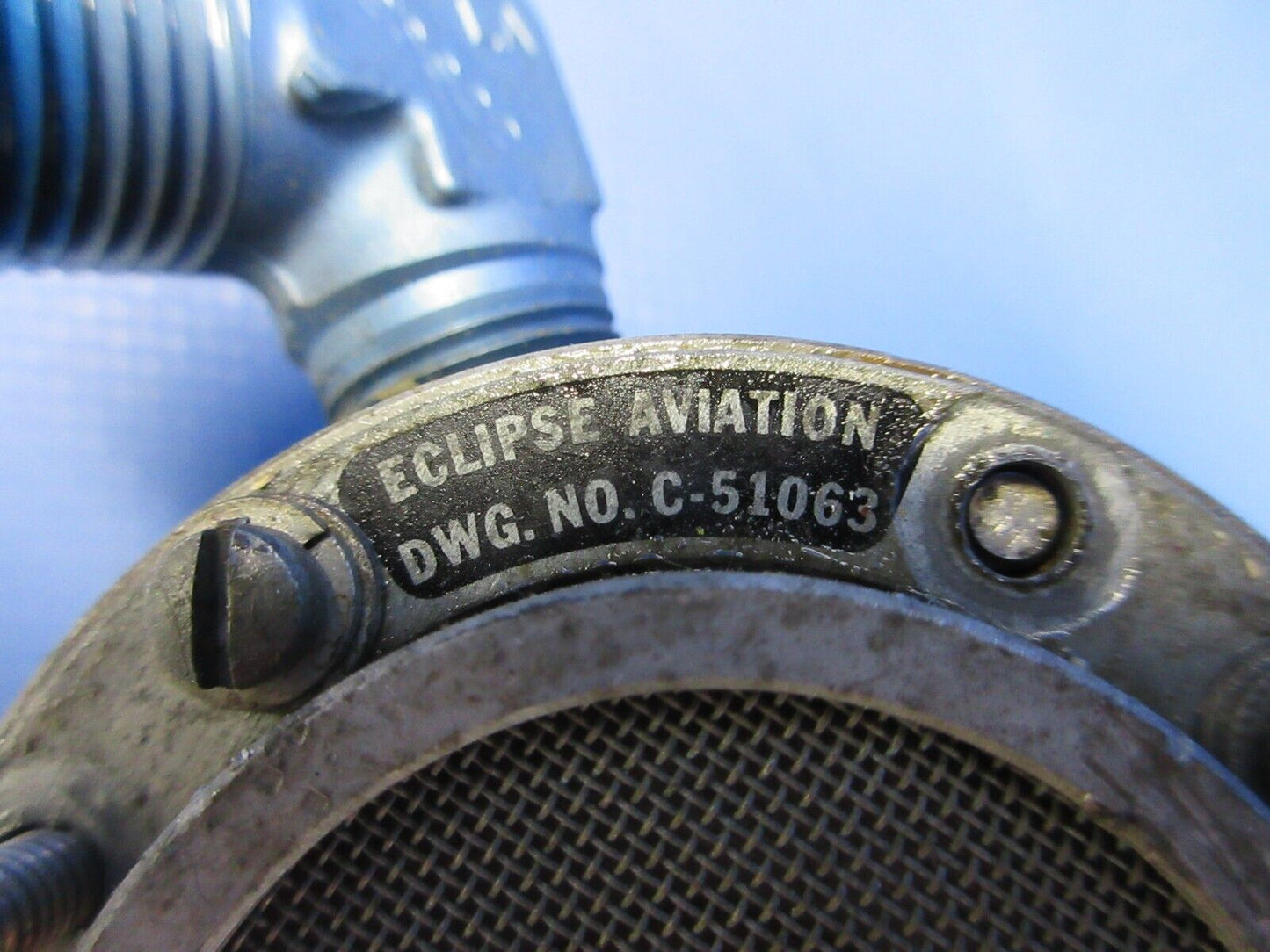 Piper Eclipse Aviation Suction Regulating Valve Assy P/N 492-059 (0624-1347)