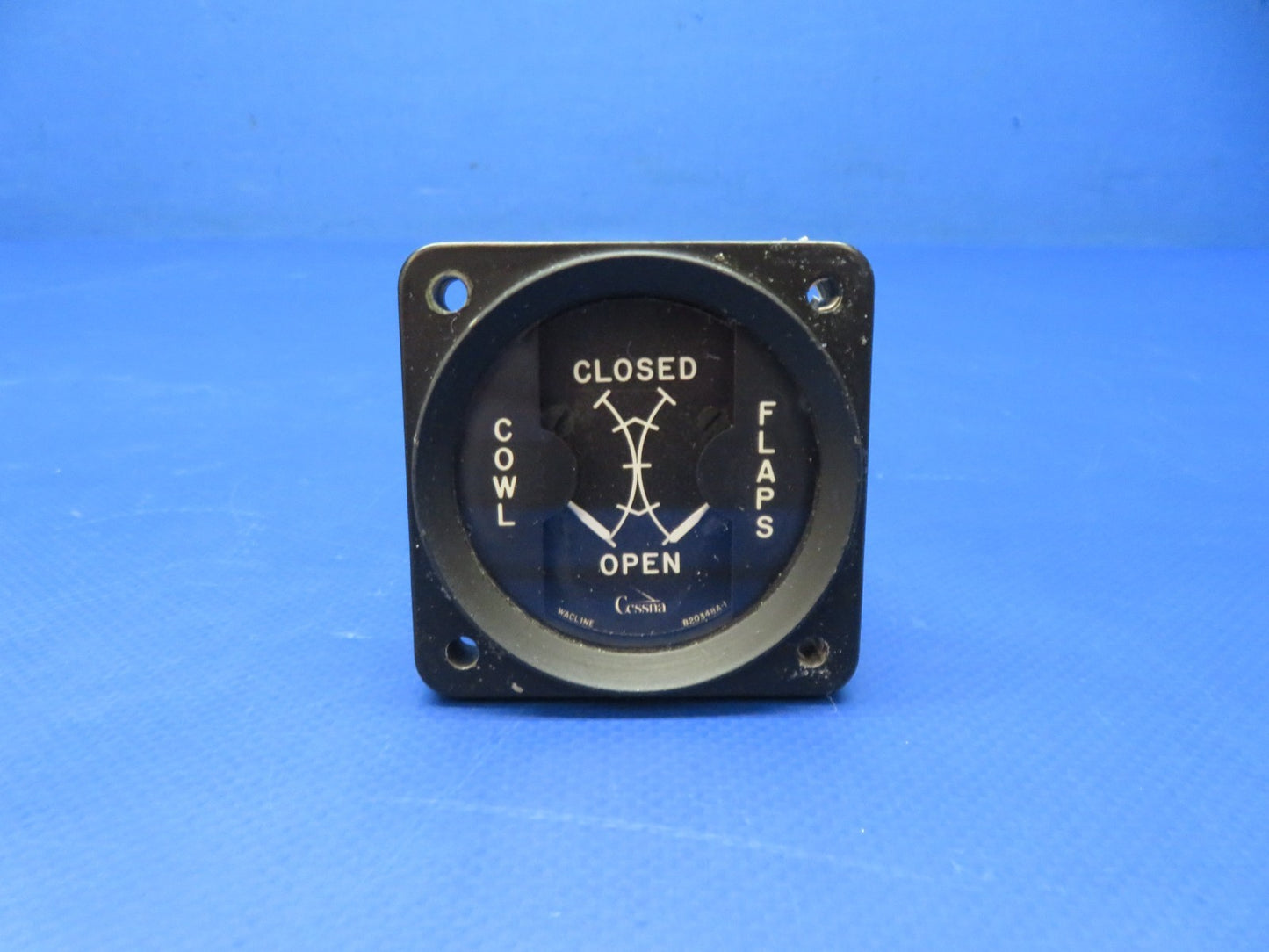 Cessna 421 Wacline Cowl Flap Position Indicator P/N CM2676-1 TESTED (0326-167)3