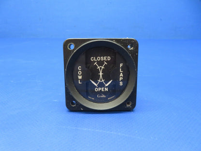 Cessna 421 Wacline Cowl Flap Position Indicator P/N CM2676-1 TESTED (0326-167)3