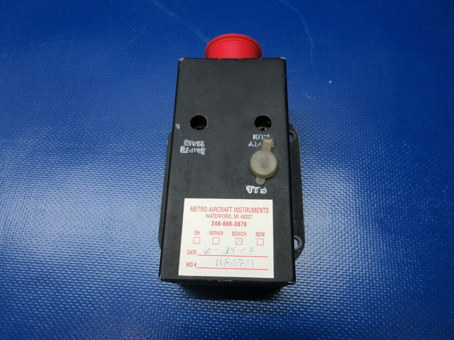 Cessna 310 / 310R Fuel Control Monitor 28v P/N CMF1167 WARRANTY (1224-1257)