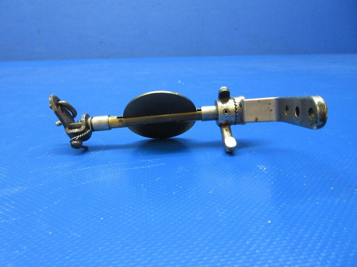 Cessna Marvel Schebler Throttle Valve, Shaft & Cover P/N 12-B72 (1124-1449)