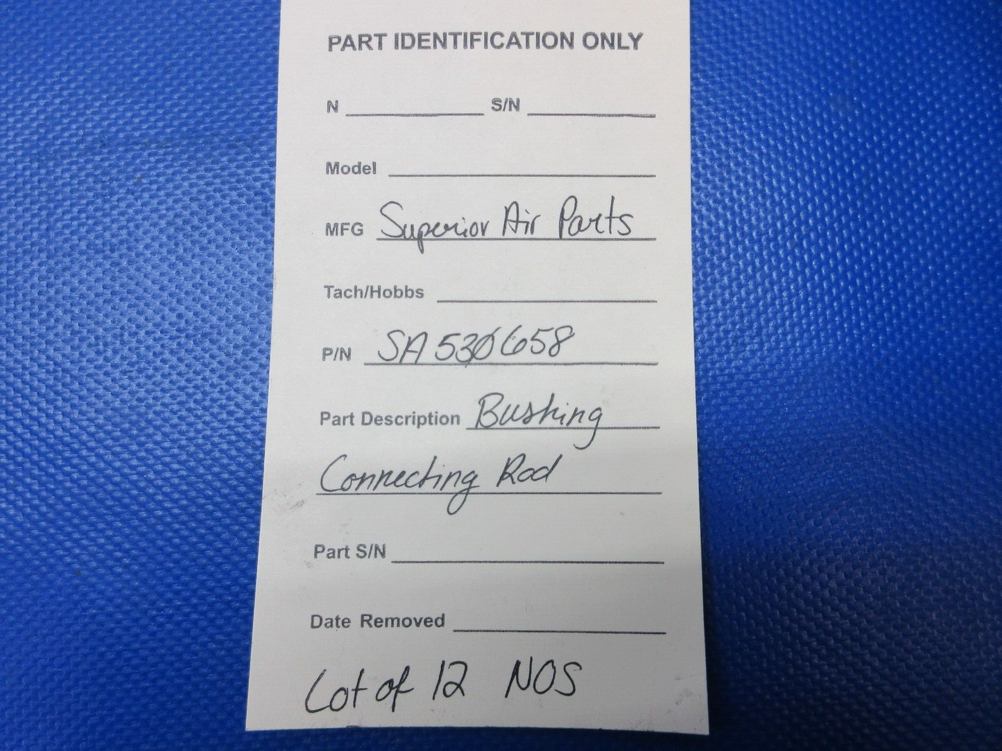 Superior Air Parts Bushing Connecting Rod P/N SA530658 LOT OF 12 NOS (1124-1325)