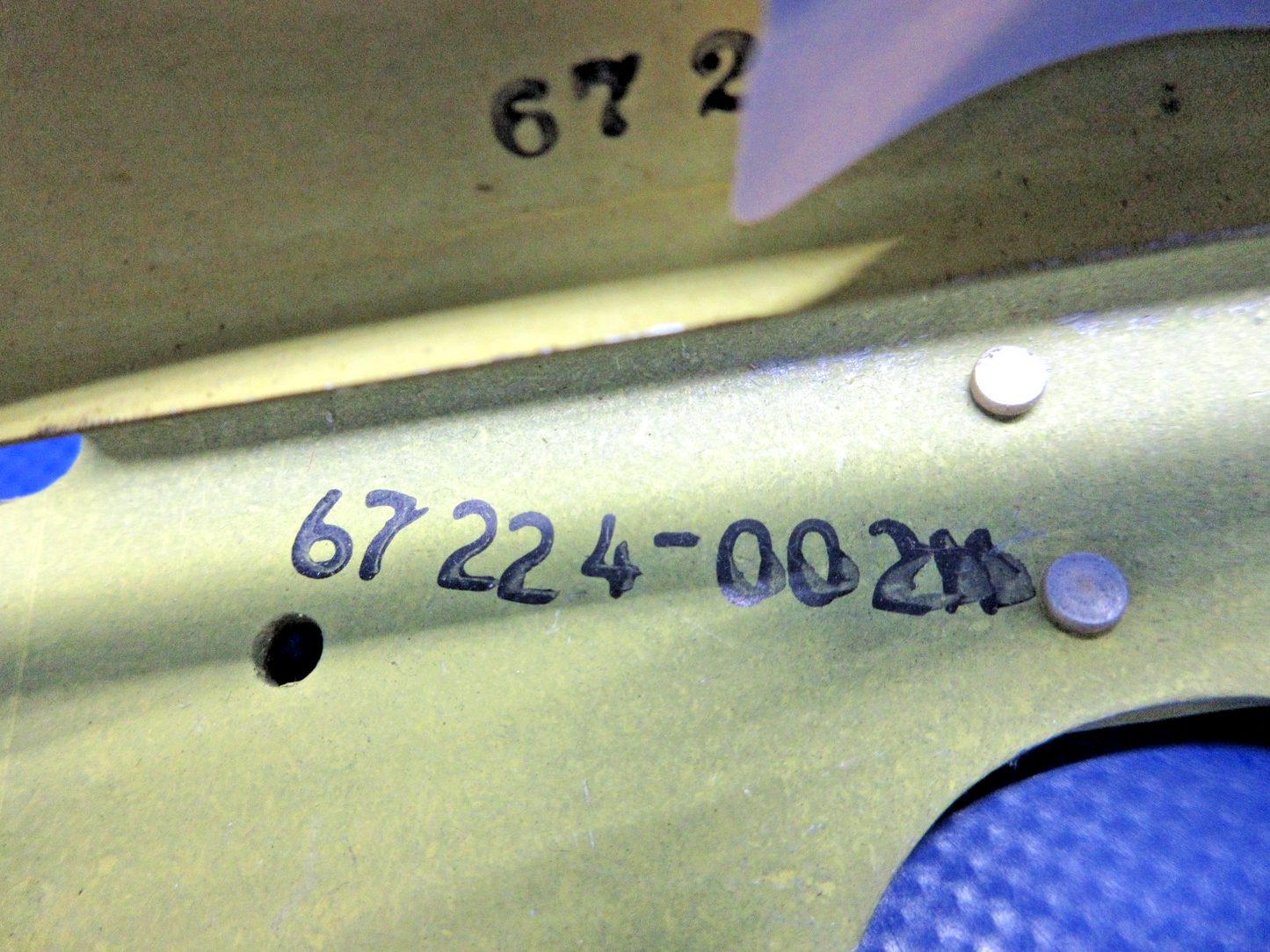 Piper PA-28 / -28R Throttle Control Quadrant Bracket P/N 67224-02 NOS (0426-732)2