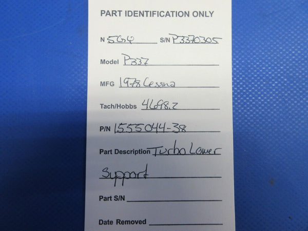 Cessna 337 / P337H Skymaster Turbo Lower Support P/N 1555044-38 (0724-786)