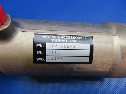 Cessna Main Gear Actuator P/N 1281000-2 OVERHAULED w/ 8130 (0824-1777)