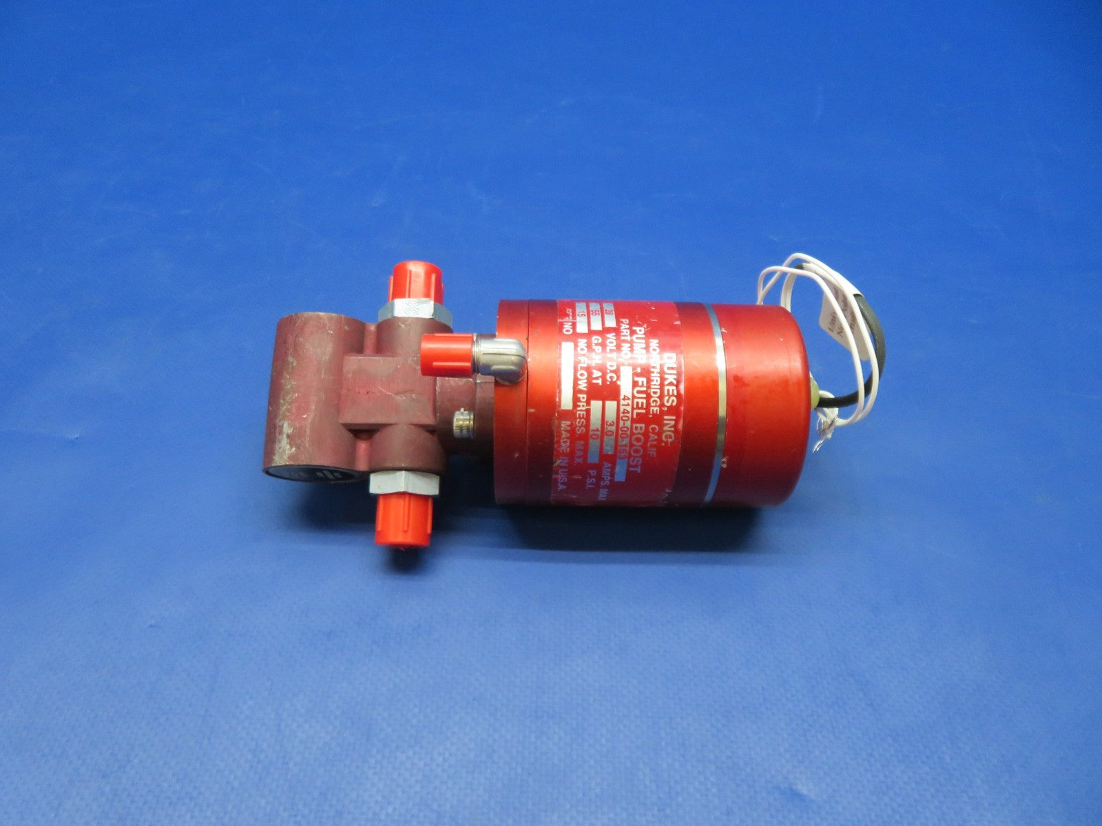 Cessna 421 Dukes Fuel Boost Pump 28v P/N 4140-00-153 TESTED (0326-164)0