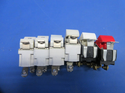 Enstrom 280FXKlixon Circuit Breaker & Switches Lot P/N 20TC2-CA-3 (1124-771)