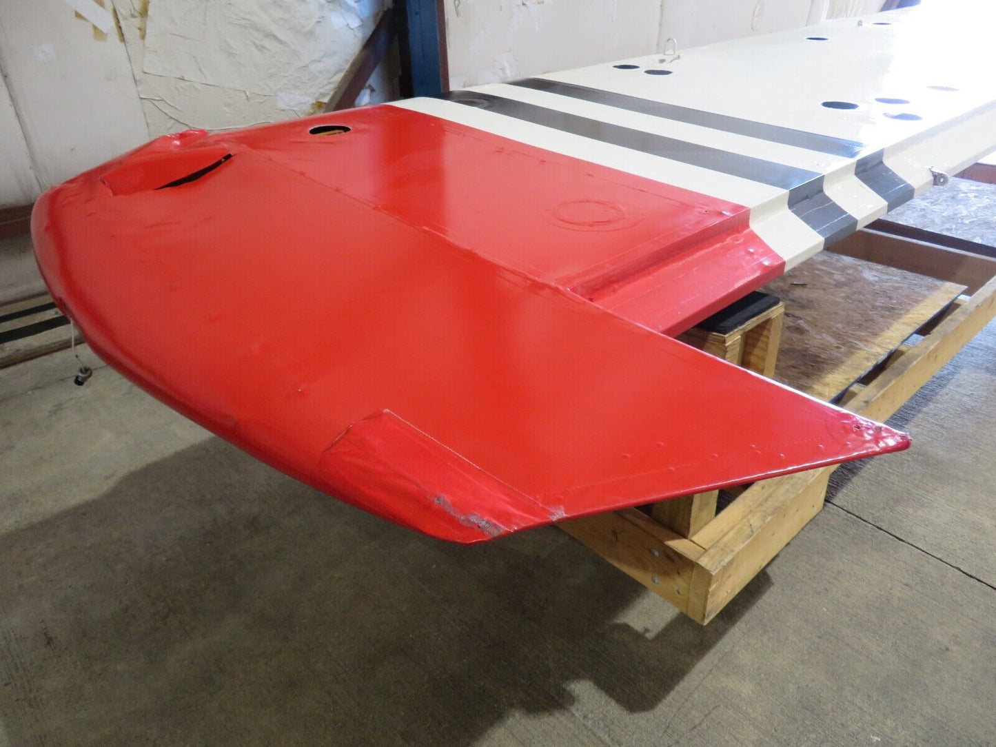 Champion 7ECA / 7GCAA / 7KCAB Citabria RH Wood Spar Wing DAMAGED (0524-94)