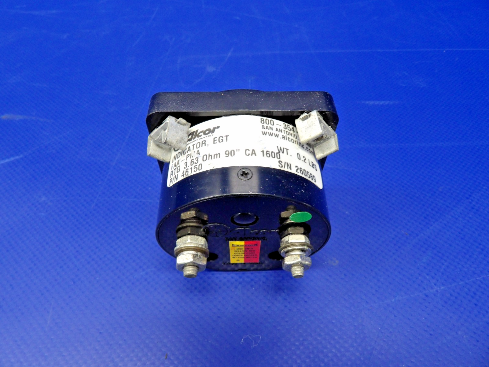 =Mooney M20 / M20C Alcor EGT Indicator P/N 46150 TESTED (0426-1353)4
