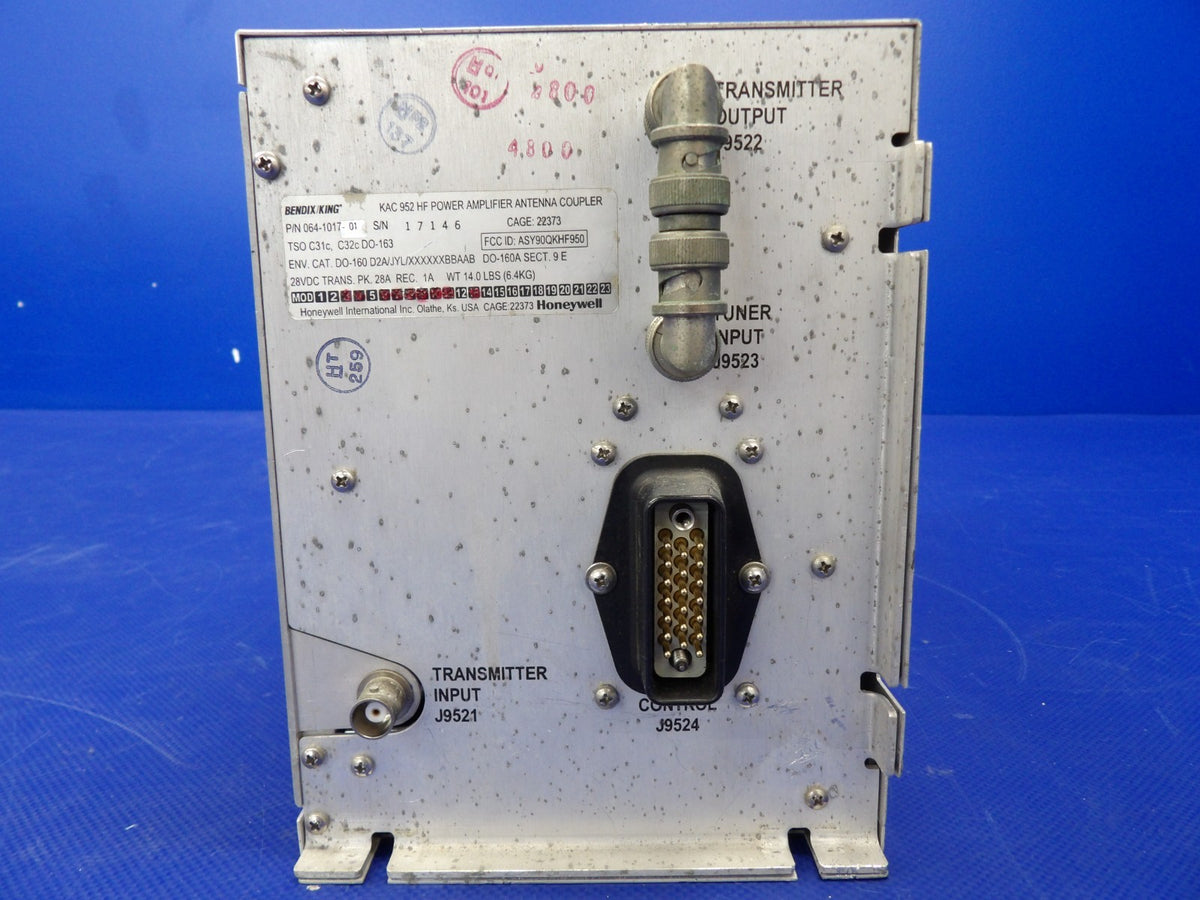 Bendix High Frequency Power Amp Antenna Coupler 064-1017-01 WARRANTY (0626-1335)3