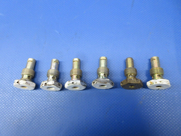 Cessna 180 / 180K Fuel Tank Drain Valve P/N S2020-2 LOT OF 6 (0624-1217)