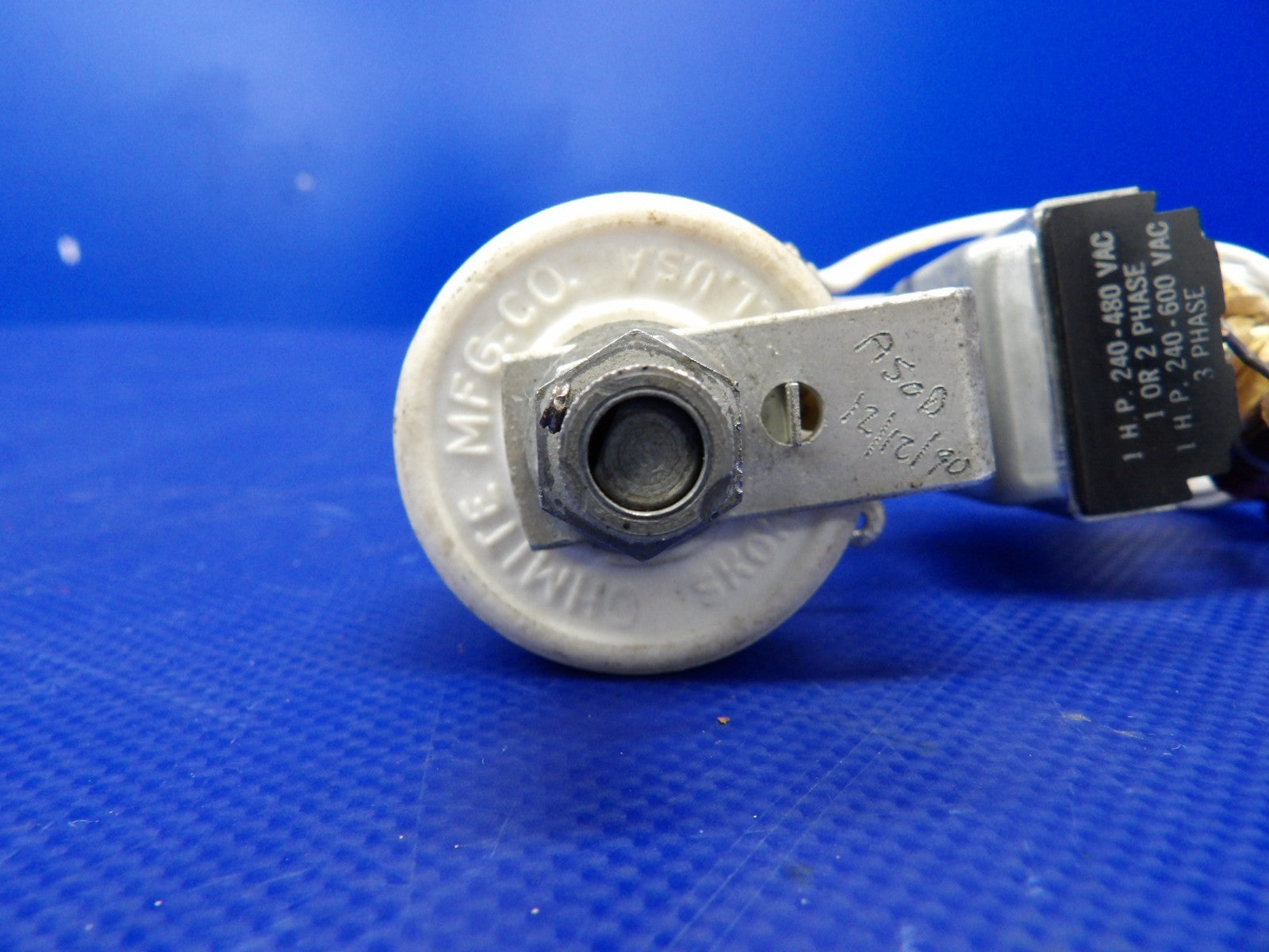 1 HP Rheostat Switch Mechanism TESTED (0626-1475)4