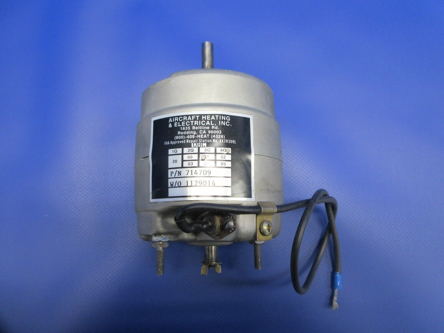 Robbins & Meyers Heater Blower Motor P/N 714709 (1124-929)
