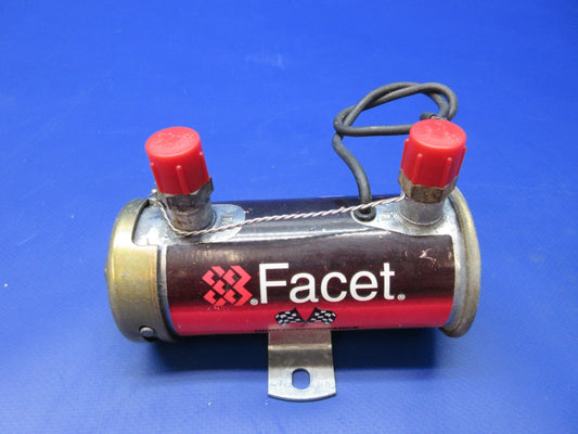 Beech 76 Duchess Facet Fuel Pump 12V P/N 476-087 TESTED (0426-820)0