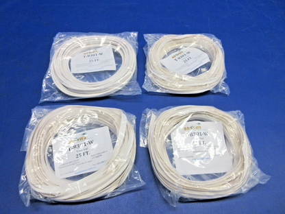 Brown Aircraft Supply White Trim Seal P/N T-8301-W LOT OF 4 NOS (0426-761)1