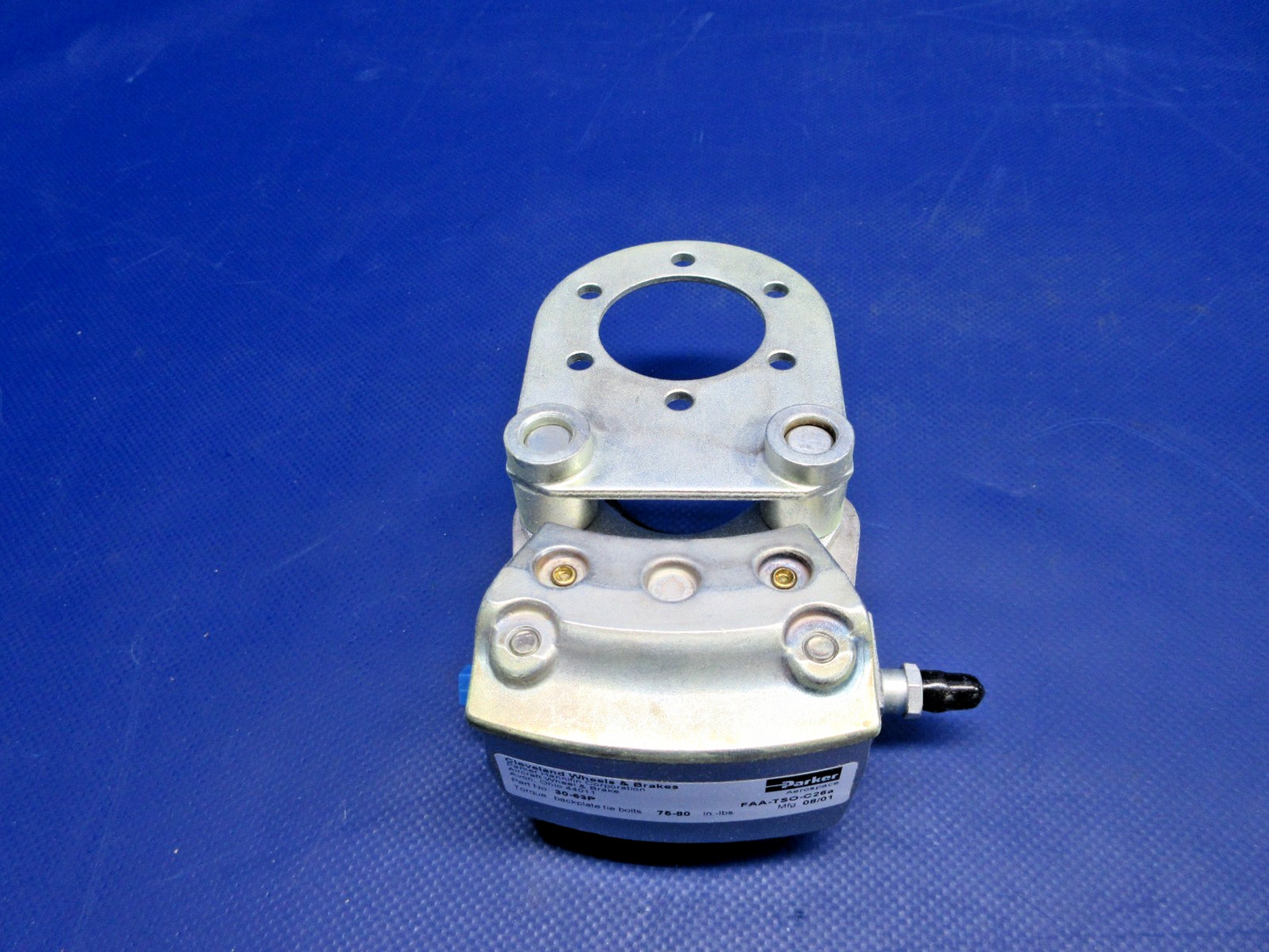 Cleveland 30-63P Brake Caliper w/Torque Plate 075-14000 NOS (0326-718)5