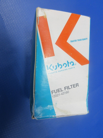 Kubota Fuel Filter And Oil Filter P/N 66361-37950, 15521-43160 NOS (0224-630)