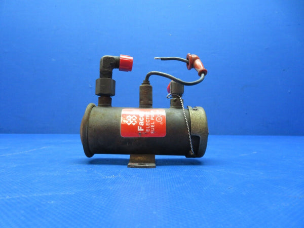 Piper PA-28-181 Archer Facet Electric Fuel Pump P/N 481-666 TESTED (0724-140)