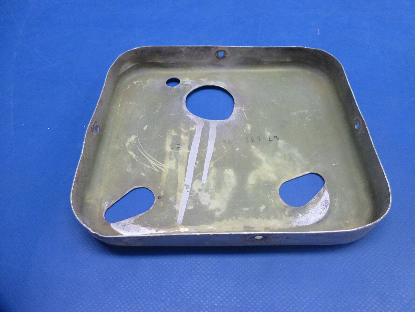 Bell 47J-2 Push-Pull Throttle Can Box Cover P/N 47-631-294-1 (1124-925)