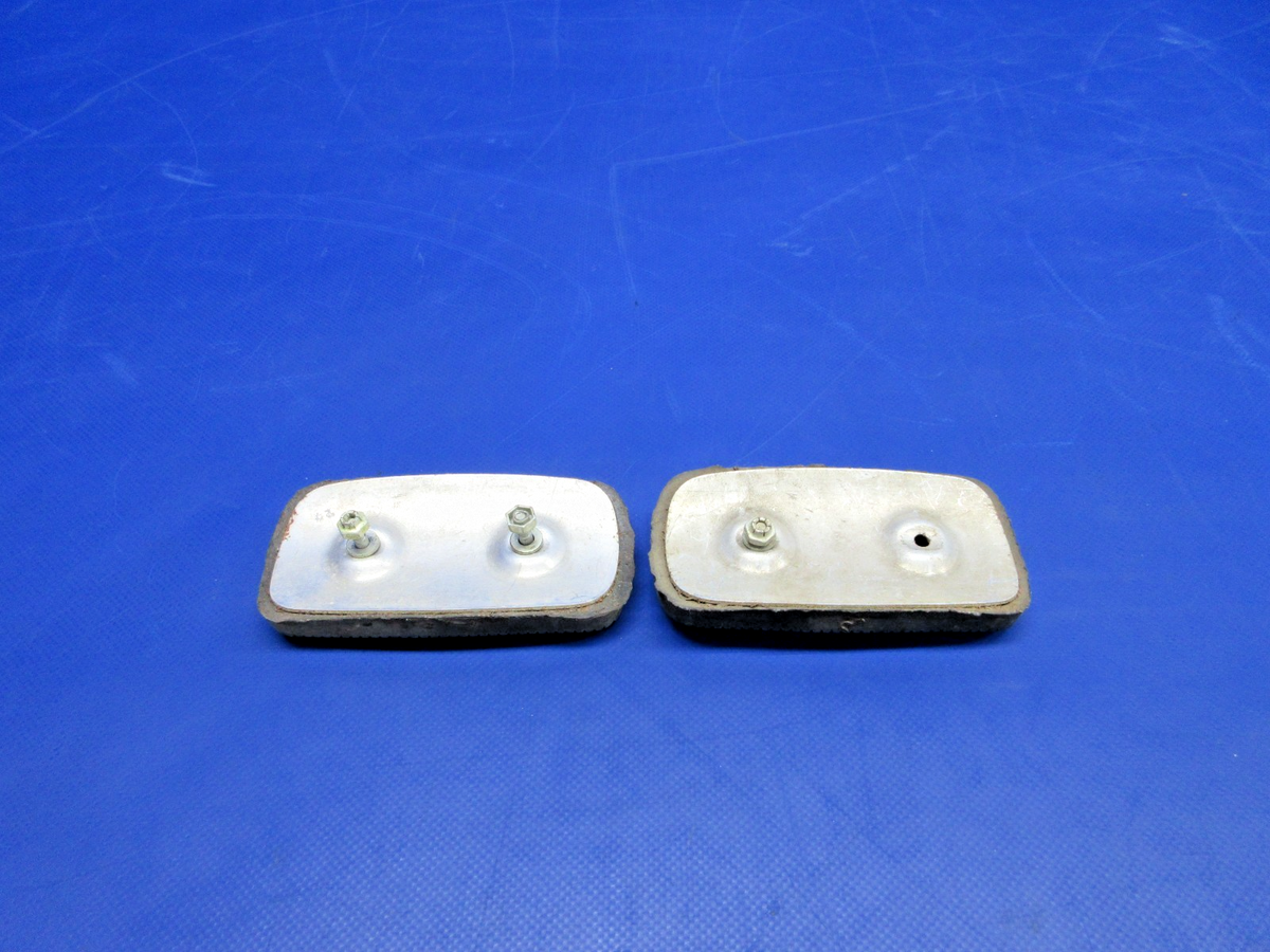 Piper Rudder Pedal Pad P/N 62866-00 LOT OF 2  (0926-718)2