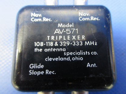 R.A. Miller Triplexer Coupler AV-571 (0524-1241)