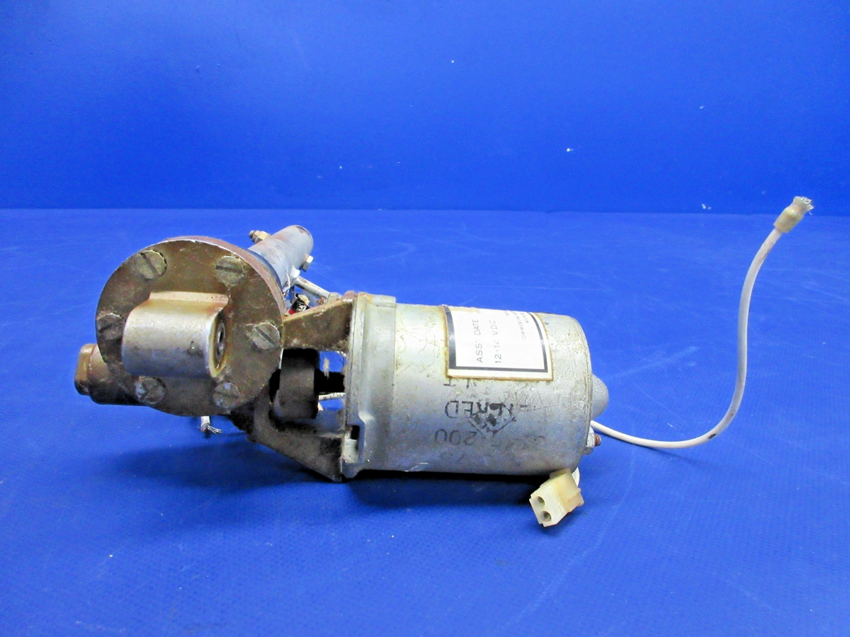 Rockwell Commander 112 Flap Motor + Actuator 12-14V D145-00-25 TESTED (0926-736)8