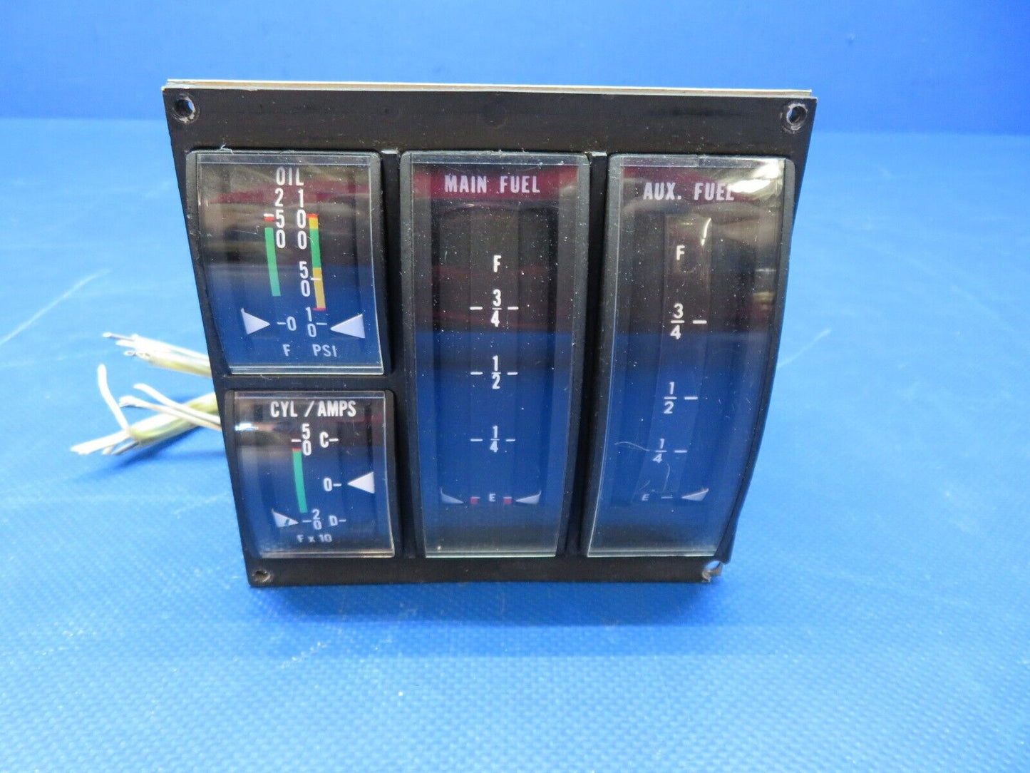 Bellanca 17-31A Viking Edo-Aire Indicators P/N 14078-101-8 LOT OF 6 (0824-1759)