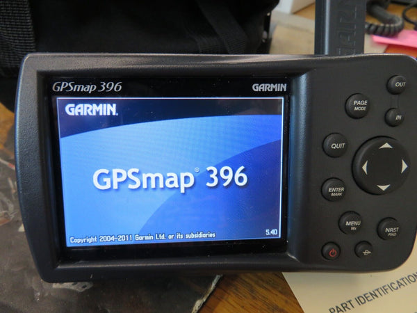 Garmin GPSmap 396, GXM30 Antennas, Brackets, Cords & Manuals LOT (0524-1706)