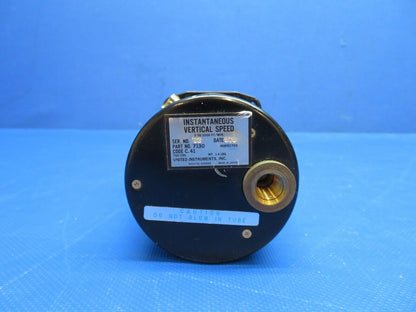United Instruments Instant Vertical Speed Indicator 8130 WARRANTY (0524-1741)
