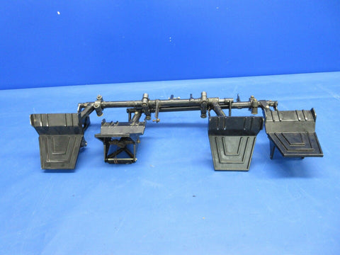 Cessna 180 / 180K Rudder & Brake Pedals w/ Rudder Bars P/N 0760032-3 (0624-2017)