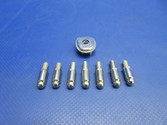 Beech Carpet Stud Fastener P/N MS27977-25N LOT OF 7 NOS (0426-888)0