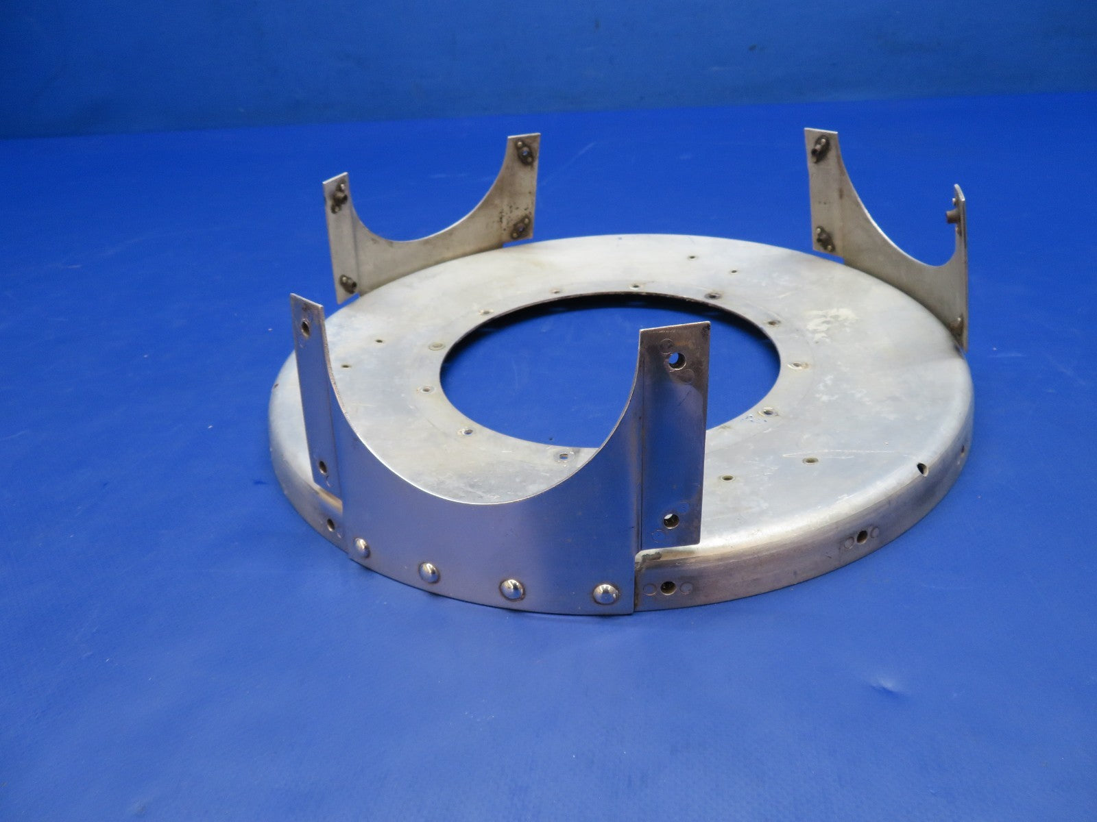 Cessna McCauley Polished 3-Blade Propeller Spinner Bulkhead P/N D-3796 (0326-8612