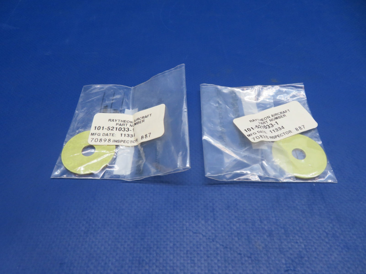 Beech Flap Guide Washer P/N 101-521033-1 NOS LOT OF 2 (0226-942)4