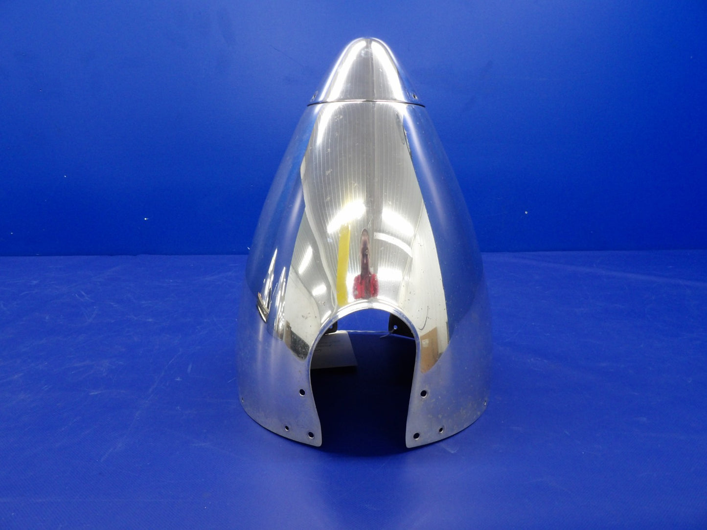 Beech Hartzell 2-Blade Polished Propeller Spinner Dome P/N C2445-1P (0226-2027)6