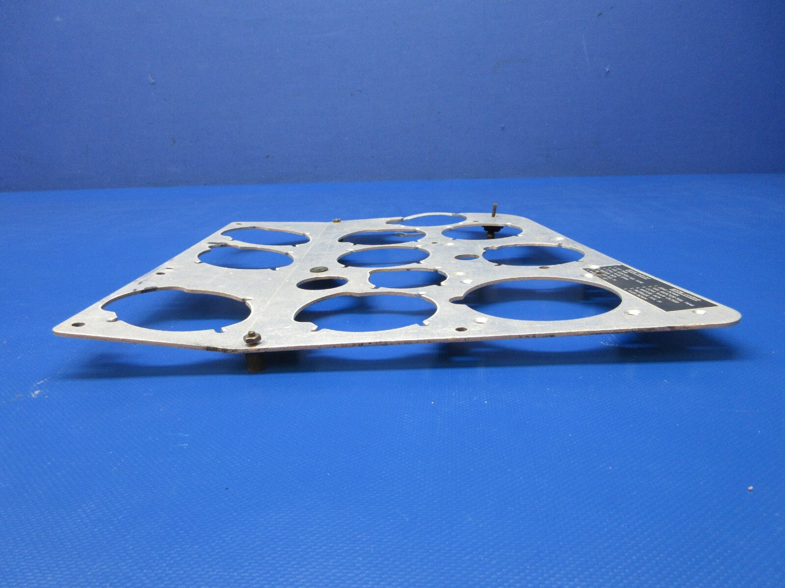 Early Cessna 210 Shock Mounted Instrument Panel & Cover 1213201-2 (1124-1403)16
