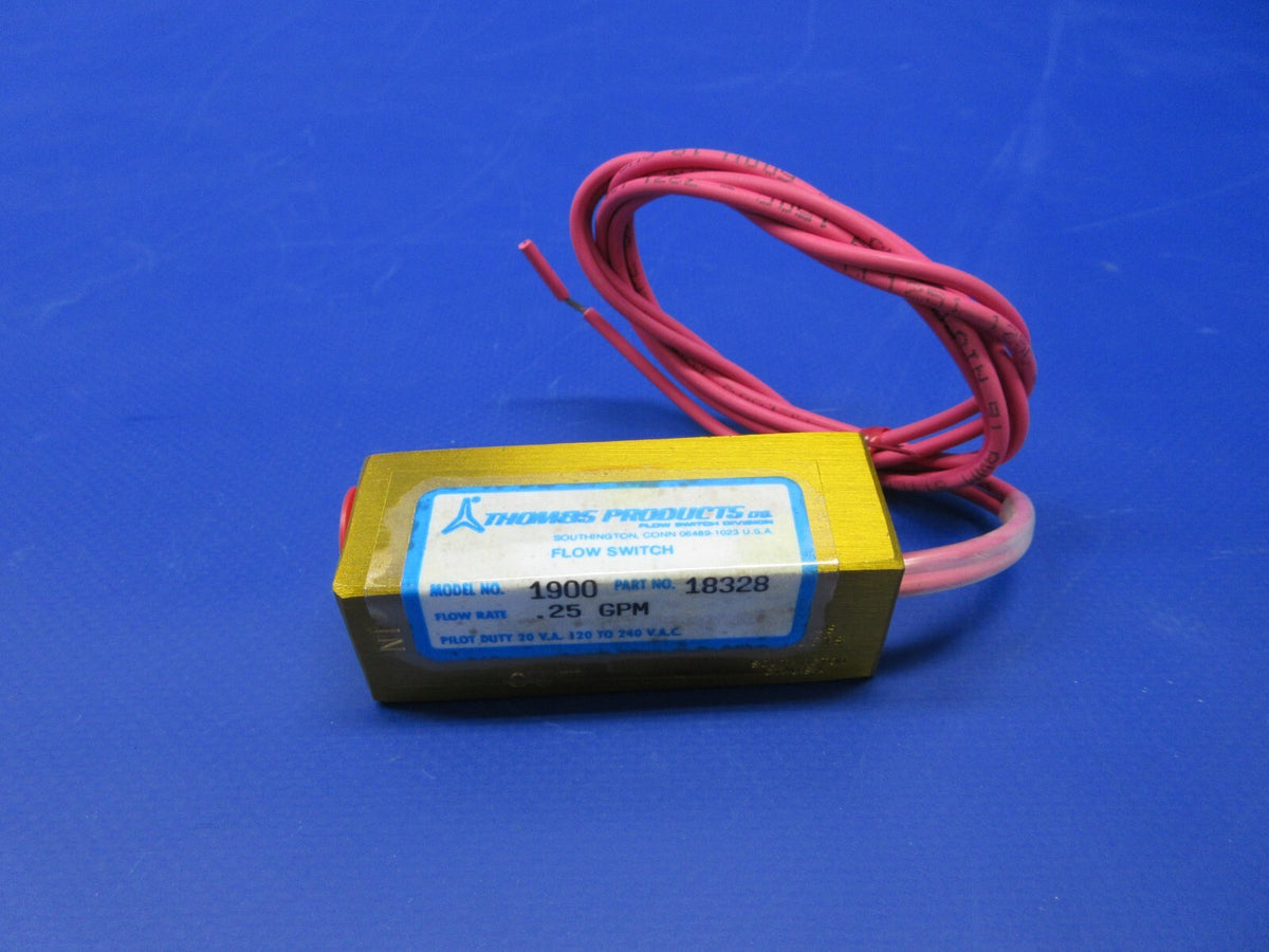 Thomas Products 1900 Flow Switch P/N 18328 NOS (0125-1297)0