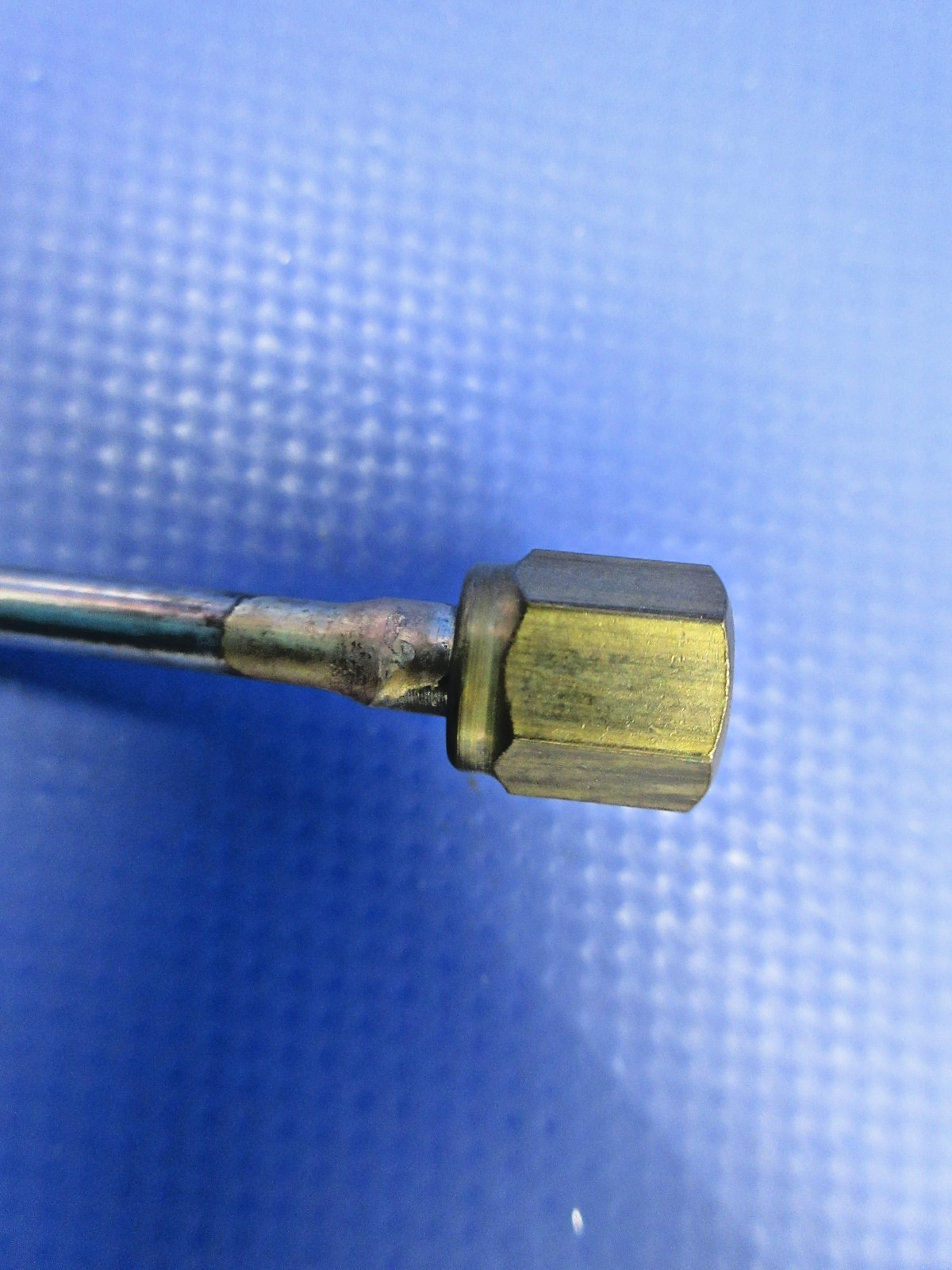 Continental Fuel Injector Bend Tube # 5 Cylinder P/N 649105 NOS (0326-776)13