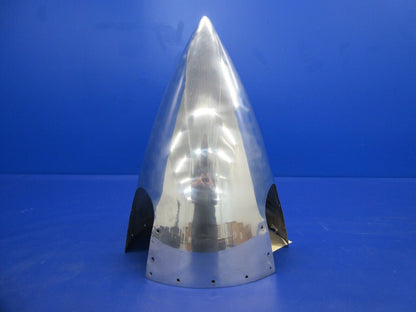 McCauley 3 Blade Propeller Spinner Polished P/N D5212 REPAIRED w/Tag (1124-2059)
