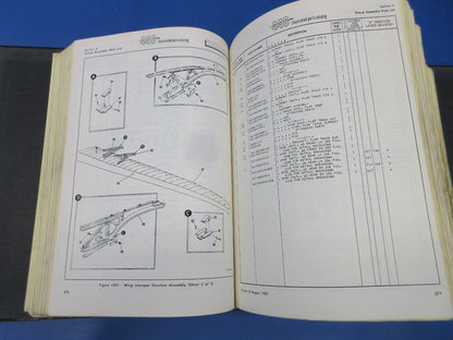 Allison / Convair 340/440 Prop-Jet Convair Illustrated Parts Catalog (0824-1257)