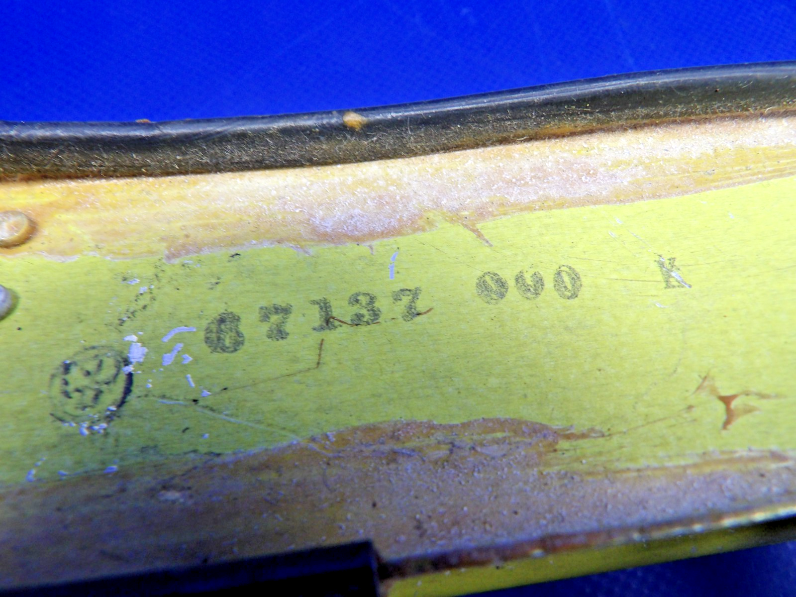 Piper PA-28 Parking Hand Brake Support Channel P/N 67137-00 (0426-1315)2