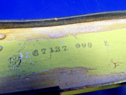 Piper PA-28 Parking Hand Brake Support Channel P/N 67137-00 (0426-1315)2
