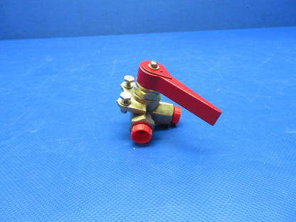 Piper Imperial 3-Way Fuel Valve P/N 491-947 REBUILT (0624-1798)