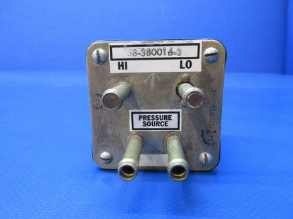 Beech 95-B55 Airborne Instrument Air Suction Gauge P/N 1G9-37 TESTED (1224-1252)