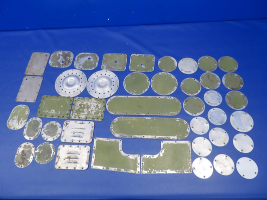 Cessna 421 Assorted Inspection Panels LOT (0726-441)0