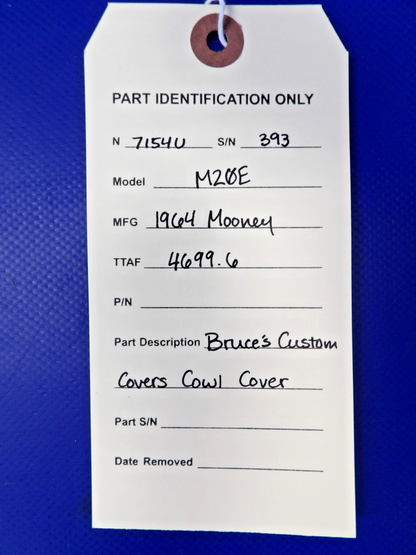 Mooney M20 / M20E Bruce's Custom Covers Cowl Cover (0826-1302)8